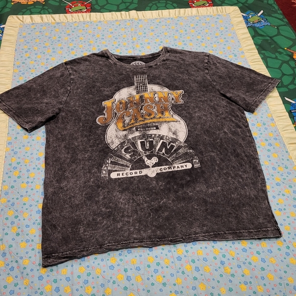 ☀️ Johnny Cash 🎸 Shirt Sun Record Company 🐓 Large Country Music 🎵 Legend 🇺 - Picture 5 of 8
